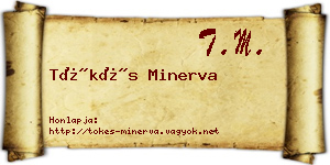 Tőkés Minerva névjegykártya